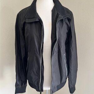 Calvin Klein Men’s Black Zip-up Bomber Jacket Size Small New With Tags